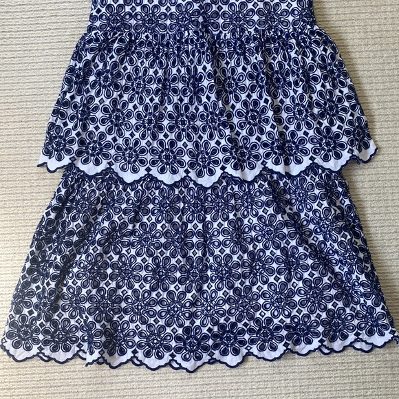 NWT Vineyard Vines Kentucky Derby Eyelet Maxi Dress - Picture 6 of 7